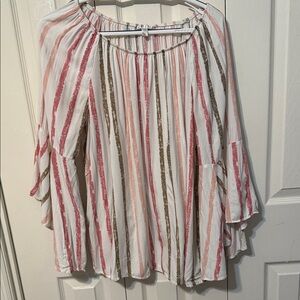 Spense Multicolor Striped Blouse